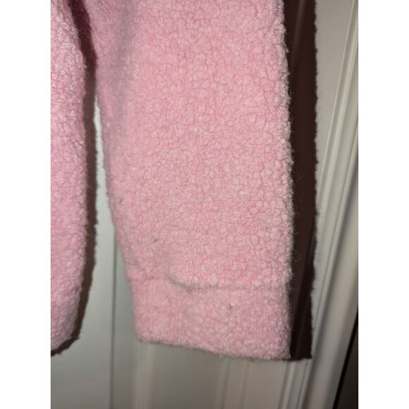 Lululemon Jacket Women's Size 4 Pink So Sherpa Hooded Sweater Windbreaker Hiking - Picture 11 of 12